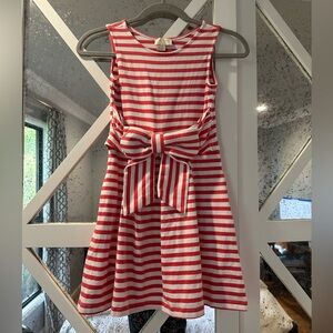 Kate Spade Red and White Striped Kids Dress
